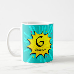 Name des ersten Eintrags ändern, Pop Art - G H I K Kaffeetasse
