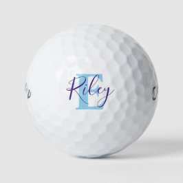 Name des ersten lila Golfbälles Golfball