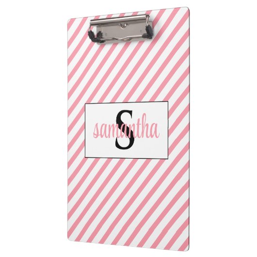 Name des ersten Monogramms Klemmbrett (Links)