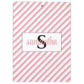 Name des ersten Monogramms Klemmbrett (Rückseite)