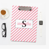 Name des ersten Monogramms Klemmbrett