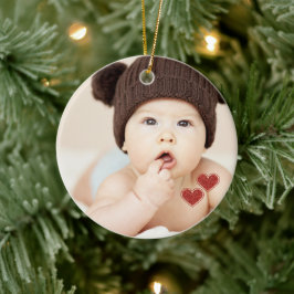 Name des ersten Weihnachtsgeburts für Baby Keramik Ornament
