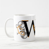 Name des Fahrradbriefs Kaffeetasse (Links)
