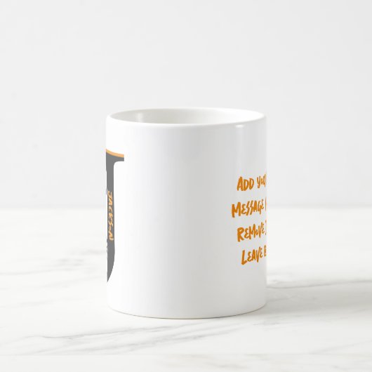 Name des Fahrradbriefs Kaffeetasse (Mittel)