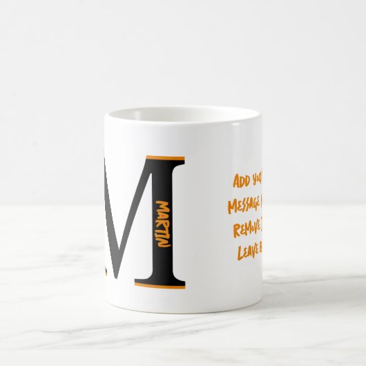 Name des Fahrradbriefs Kaffeetasse (Mittel)