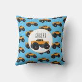 Name des Fahrzeuges für den Monster Kissen (Rückseite)