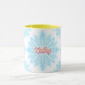 Name des Fakes "Schnee" Tasse (Zentrum)