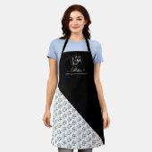 Name des Farbblocks des Firmenlogos Schürze (Getragen)