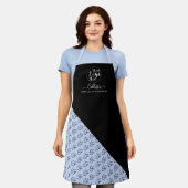 Name des Farbblocks des Firmenlogos Schürze (Getragen)