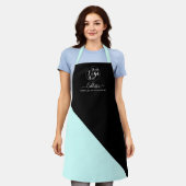 Name des Farbblocks des Firmenlogos Schürze (Getragen)