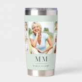 Name des farbigen Fotos der Collage monogram Thermobecher (Rückseite)