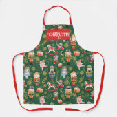 Name des Festivals Holiday Nutcracker Ballet Schürze (Vorderseite)