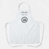 Name des Firmenlogo für benutzerdefinierte Unterne Schürze (Vorderseite)