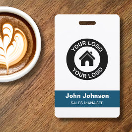 Name des Firmenlogos des Mitarbeiters Ausweis