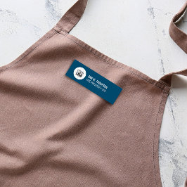 Name des Firmenlogos Mitarbeiter Namensschild