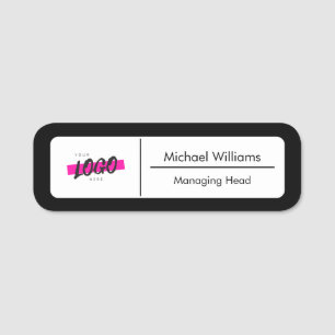 Name des Firmenlogos Position Titel B&W Button