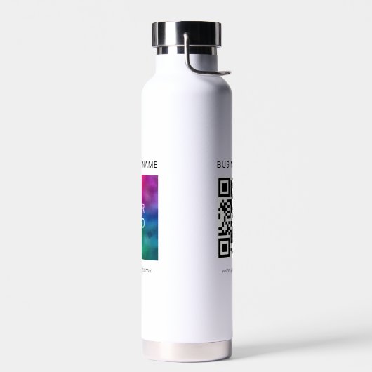 Name des Firmenlogos Url QR Code Trendy Custom Trinkflasche (Links)