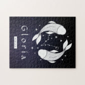 Name des Fischs "Celestie & Cosmic Horoskop" Puzzle (Horizontal)