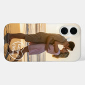 Name des Fotos "Couple Liebe Heart" Case-Mate iPhone Hülle (Rückseite (Horizontal))