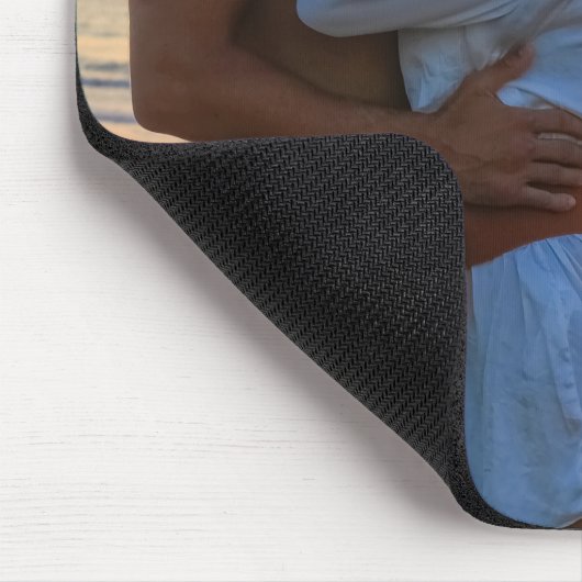 Name des Fotos "Couple Liebe Heart" Mousepad (Ecke)