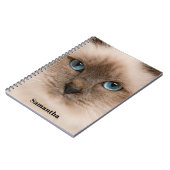 Name des Fotos der Katze Notizblock (Linke Seite)