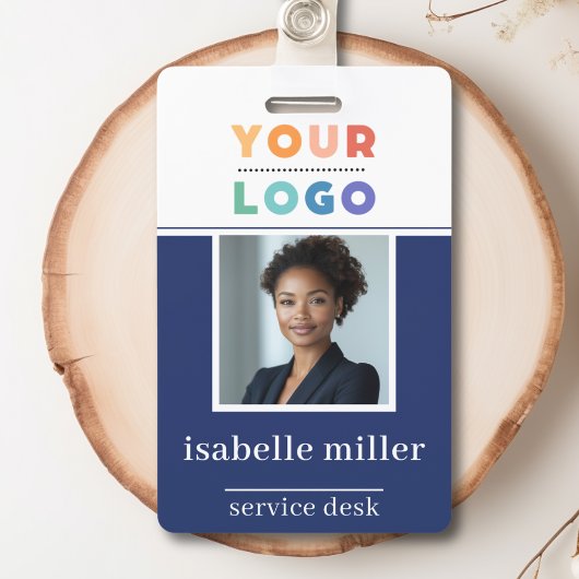 Name des Fotos der Navy Employee Company Ausweis