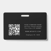 Name des Fotos für die schwarze ID-Karte, QR-Code Ausweis (Rückseite)