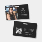 Name des Fotos für die schwarze ID-Karte, QR-Code Ausweis (Vorder- & Rückseite)