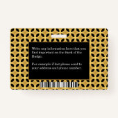 Name des Fotos Logo-Bar-ID des Mitarbeiters Ausweis (Rückseite)