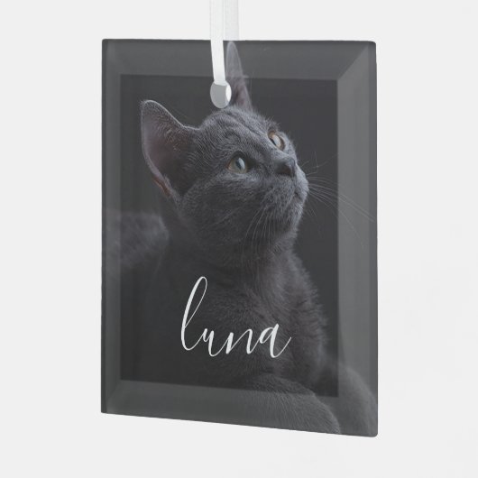 Name des Fotos Ornament Aus Glas (Vorderseite links)