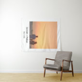 Name des Fotos Retro Instant Wandteppich (Beispiel (Horizontal))