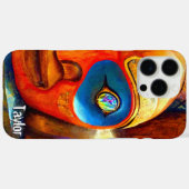 Name des Fotos "Totem Holz" Tiki Vorderseite Case-Mate iPhone Hülle (Rückseite (Horizontal))