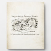 Name des französischen Departements Store Fotoplatte (Vorderseite)