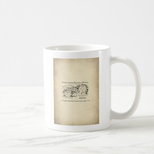 Name des französischen Departements Store Kaffeetasse (Rechts)