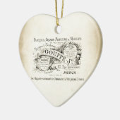 Name des französischen Departements Store Keramik Ornament (Links)