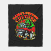 Name des Frisierten Autos Eigene Kultur Klassische Fleecedecke (Vorderseite)