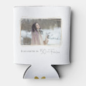 Name des fünfzigsten und fabelhaften Fotos Dosenkühler (Vorderseite)