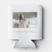 Name des fünfzigsten und fabelhaften Fotos Dosenkühler (Rückseite)