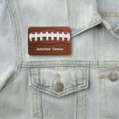 Name des Fußball-Designs Namensschild (Beispiel)