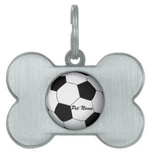 Name des Fußball-Handschuhs Vorname Pet Tag Tiermarke