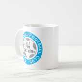 Name des Fußballklubs Kaffeetasse (Vorderseite Links)