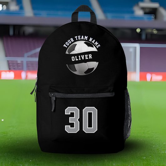 Name des Fußballspielers Team Name Sports Bedruckter Rucksack