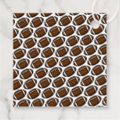 Name des Fußballspielers Team Spirit Fun Geschenkanhänger (Rückseite)