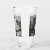 Name des Geburtstagskindes Foto Glas (Links)
