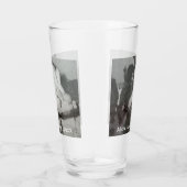 Name des Geburtstagskindes Foto Glas (Rechts)