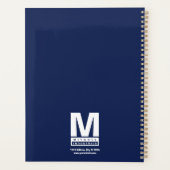 Name des Geschäfts-Namens des benutzerdefinierten Planer (Rückseite)