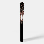 Name des Glitzer der Schwarzen Rose Case-Mate iPhone Hülle (Rückseite / Rechts)