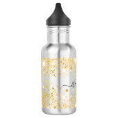 Name des Glitzer Edelstahlflasche (Links)