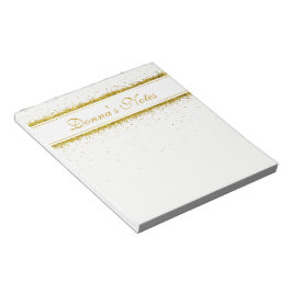 Name des Glitzer - Notepad Notizblock