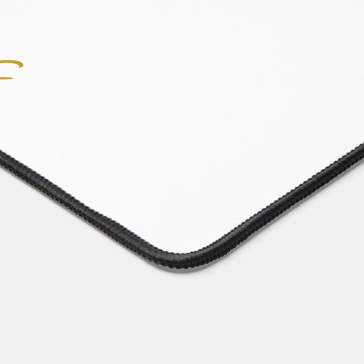 Name des Goldenen Skripts auf der Schreibtischmatt Schreibtischunterlage (Ecke)